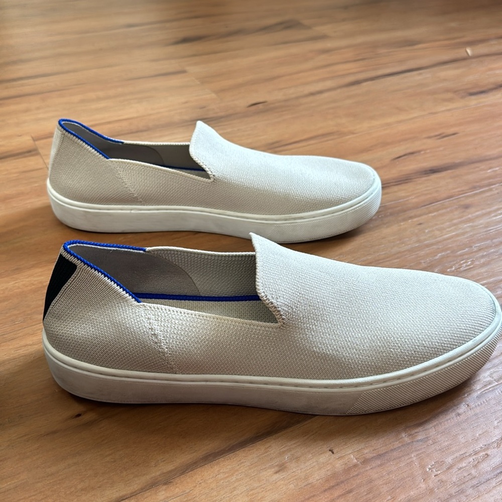 Rothy's Cream Slip-On Sneakers - Picture 5 of 7